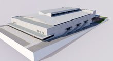 Load image into Gallery viewer, Pavelló Municipal Girona-Fontajau Spain 3D model
