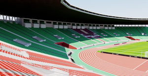 Prince Moulay Abdellah Stadium - Morocco 3D model