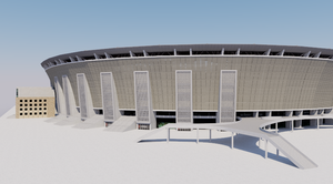 Puskás Arena - Budapest 3D model