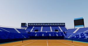 Real Club de Tenis Barcelona 3D model