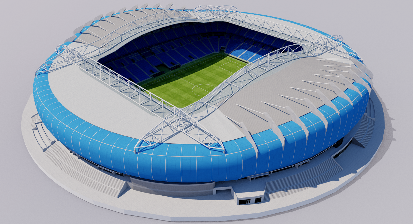 Reale Arena - Anoeta Stadium - San Sebastian Spain 3D model