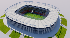 Romania National Arena - Bucharest 3D model