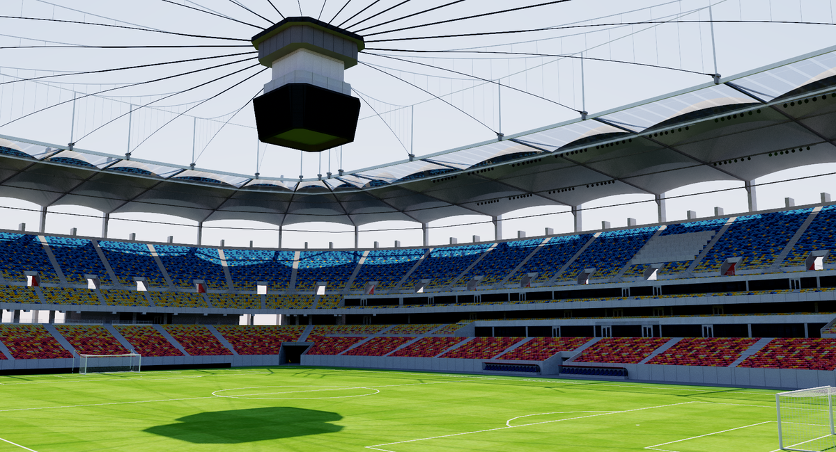 Romania National Arena - Bucharest 3D model – Genius&Gerry
