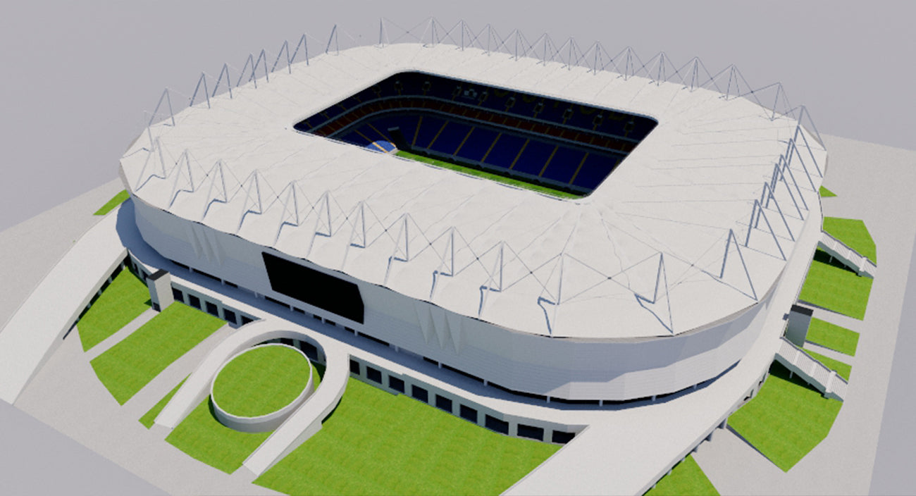 Rostov Arena - Russia 3D model