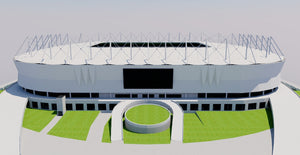 Rostov Arena - Russia 3D model