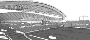 Saitama Stadium 2002 - Japan 3D model