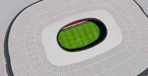San Mamés Stadium - Bilbao 3D model