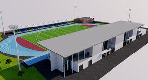 Scotstoun Stadium - Glasgow 3D model