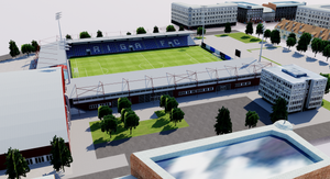 Skonto Stadium - Riga, Latvia 3D model