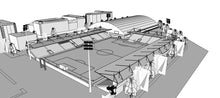 Load image into Gallery viewer, Skonto Stadium - Riga, Latvia 3D model
