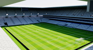 Nouveau Stade de Bordeaux - France 3D model
