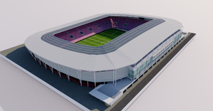 Stade de Geneve - Geneva, Switzerland 3D model