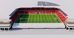 Stadion Antona Malatinskeho - Trnava, Slovakia 3D model