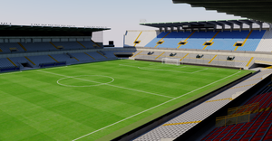 Jan Breydel Stadium - Bruges - Belgium 3D model