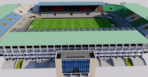 Jan Breydel Stadium - Bruges - Belgium 3D model