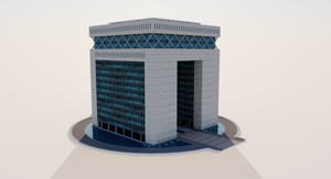 The Gate Building - Dubai UAE 3D model