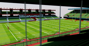 The Sevens Stadium - Dubai UAE 3D model