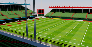The Sevens Stadium - Dubai UAE 3D model