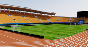 Tianhe Stadium - Guangzhou, China 3D model