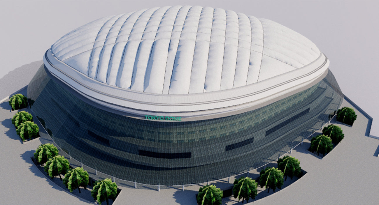 Tokyo Dome - Japan 3D model – Genius&Gerry