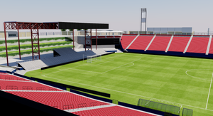 Toyota Stadium - FC Dallas, Texas 3D model