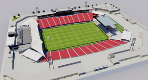 Toyota Stadium - FC Dallas, Texas 3D model