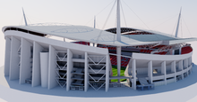 Load image into Gallery viewer, Toyota Stadium - Japan 3D model
