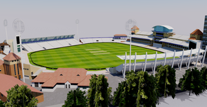 Trent Bridge Cricket Ground - Nottingham 3D model