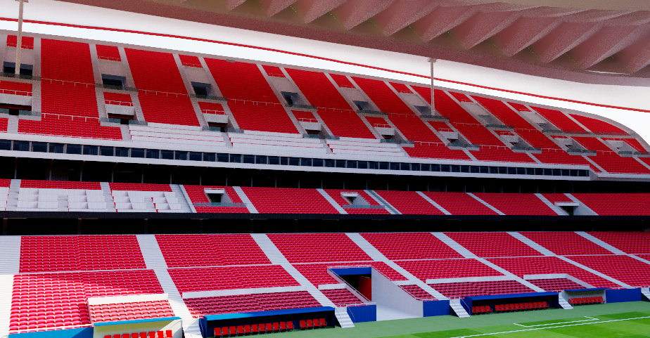 Riyadh Air Metropolitano atlético de madrid· 3D File for 3D printing·Cults Riyadh Air Metropolitano atlético de madrid· 3D File for 3D printing·Cults