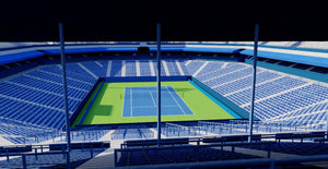 William H. G. FitzGerald Tennis Center - USA 3D model