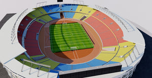 Workers Stadium - Beijing, China 3D model
