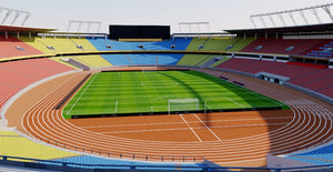 Workers Stadium - Beijing, China 3D model